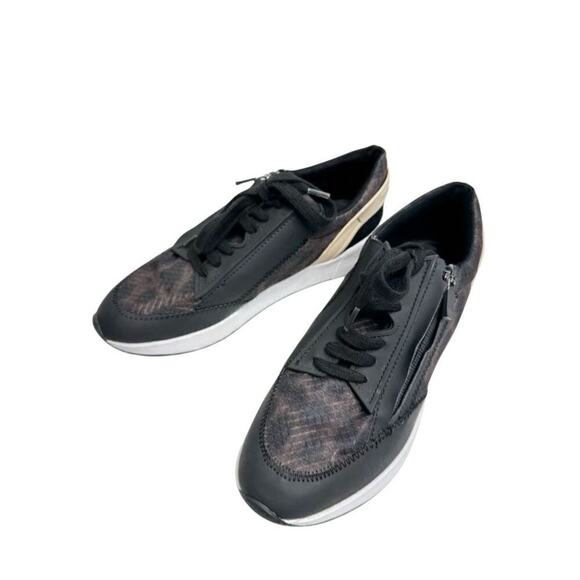 Franco Sarto Sneakers Size 7 Leather Imperial Lace Up Fashion Shoes - Picture 7 of 10